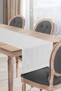 Asztali futó fehér 40x140