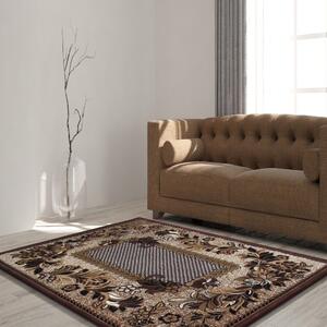 Minőségi barna szőnyeg a nappaliba Szélesség: 80 cm | Hossz: 150 cm