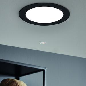 Eglo Fueva 5 süllyesztett LED spot lámpa 10,5W 4000K 1350lm 16,6cm, fekete-fehér