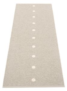 Bézs-krémszínű kültéri-beltéri futószőnyeg 70x200 cm Peg Linen Vanilla – Pappelina