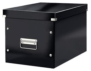 Office fekete tárolódoboz, hossz 36 cm Click&Store - Leitz