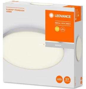 Ledvance Planon Frameless Round felületre szerelhető LED panel 19W 3000K 1600lm 300mm