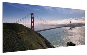 Golden Gate Bridge kép (120x50 cm)