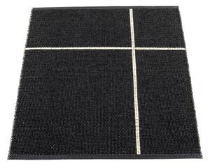 Fekete kültéri-beltéri szőnyeg 70x90 cm Fred Black – Pappelina
