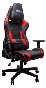 Stansson Gamer Szék UCE601BR - Fekete-Piros