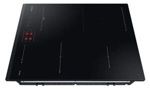 Samsung NZ64B5046GK/U2 Beépíthető indukciós főzőlap, 59 cm, 4 főzőzóna, SmartThings Cooking, Fekete