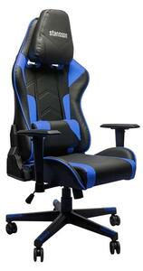 Stansson Gamer Szék UCE602BK - Fekete-Kék