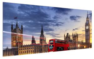 Londoni bus képe (120x50 cm)