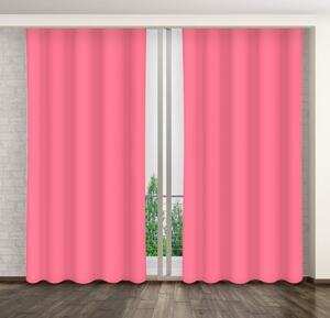 Dekoratív sötétítő függöny rózsaszín Hossz: 250 cm