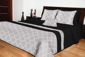 Luxus ágytakaró fekete Szélesség: 240 cm | Hossz: 260 cm