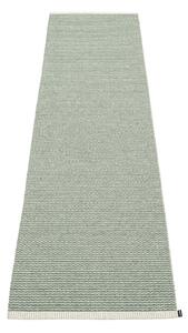 Világoszöld kültéri-beltéri futószőnyeg 70x300 cm Mono Sage Army – Pappelina