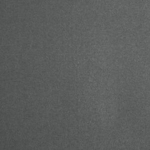 Egyszínű sötét szürke függöny, karikákon lógva Hossz: 250 cm