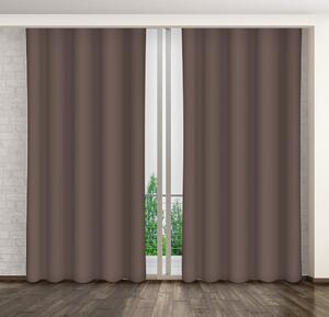 Sötétítő függöny barna Hossz: 270 cm