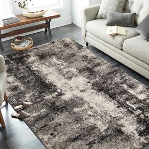 Modern bézs-barna mintás szőnyeg a nappaliba Szélesség: 60 cm | Hossz: 100 cm