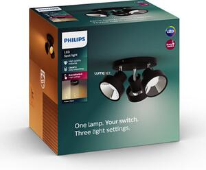 Philips 50603/30/P0 Bukko mennyezeti LED spot lámpa 3x4,3W 1290lm 36,6x36,6cm