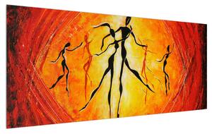 Orientális táncosok képe (120x50 cm)