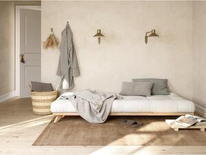 Borovi fenyő egyszemélyes ágy ágyráccsal 90x200 cm Senza – Karup Design