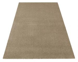 Egyszínű bézs színű szőnyeg Szélesség: 160 cm | Hossz: 220 cm
