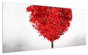 Szerelmes fa képe (120x50 cm)