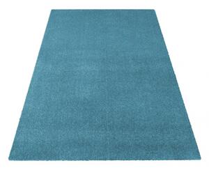 Egyszínű kék színű szőnyeg Szélesség: 120 cm | Hossz: 170 cm