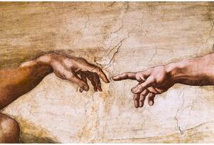 Ádám teremtése, 70 x 45 cm - Michelangelo Buonarroti másolat