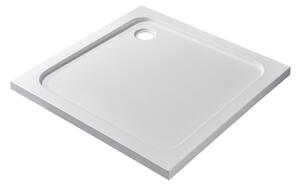 Modena Slim szögletes alacsony akril zuhanytálca 100x100 cm