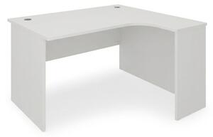 SimpleOffice sarokasztal 140 x 120 cm, jobb, fehér