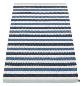 Kék-krémszínű kültéri-beltéri szőnyeg 70x120 cm Teo Denim – Pappelina
