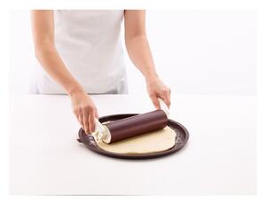 Pizza barna kerek szilikon pizzasütő lap, ⌀ 36 cm - Lékué