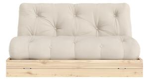 Bézs kinyitható kanapé 145 cm Flip – Karup Design