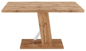 KONDELA Étkezőasztal, tölgy wotan, 138x90 cm, BOLAST