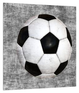 Egy futball-labda képe (30x30 cm)