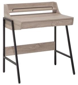 Világosbarna Íróasztal 73 x 48 cm BROXTON