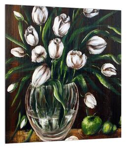 Tulipánok a vázáben (30x30 cm)