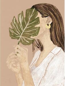 Kép 60x80 cm Girl with Leaf – Styler