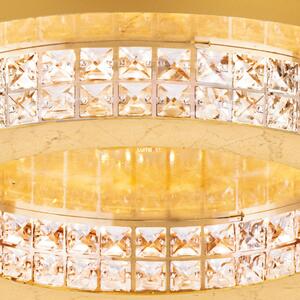 Eglo Principe mennyezeti LED lámpa 10x3,15W, 50cm, arany-áttetsző