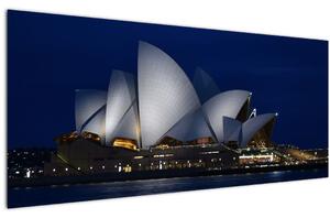 Sydney éjszakai kép (120x50 cm)