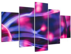 Absztrakt lila kép (150x105 cm)