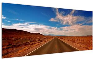 Hosszú út képe (120x50 cm)