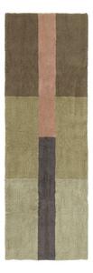 Kézi szövésű gyapjú futószőnyeg 80x230 cm Chroma Dusty Pink – Lorena Canals