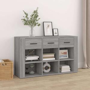 VidaXL szürke sonoma színű szerelt fa tálalószekrény 100x30x59,5 cm