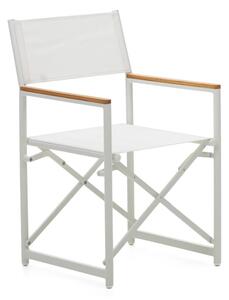 Fehér fém kerti szék Llado – Kave Home