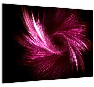 Kép - rózsaszín absztrakció (70x50 cm)