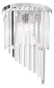 Ideal Lux Ideal Lux - Fali kristály lámpa CARLTON 3xE14/40W/230V fényezett króm ID168913