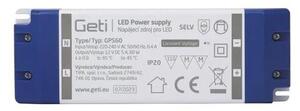 Geti Kapcsoló tápegység LED szalagokhoz 60W/12V IP20 TI0189