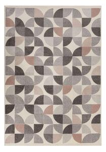 Alcazar szürke-rózsaszín szőnyeg, 160 x 230 cm - Flair Rugs