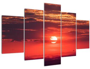 Színes nap képe (150x105 cm)