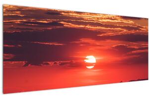 Színes nap képe (120x50 cm)