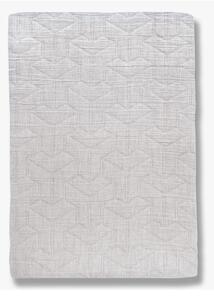 Fehér újrahasznosított pamut ágytakaró franciaágyra 250x250 cm Trio – Mette Ditmer Denmark