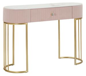 Rózsaszín konzolasztal 100x40 cm Montpellier - Mauro Ferretti